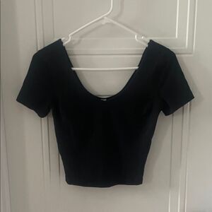 Lululemon Align Cropped Black Top